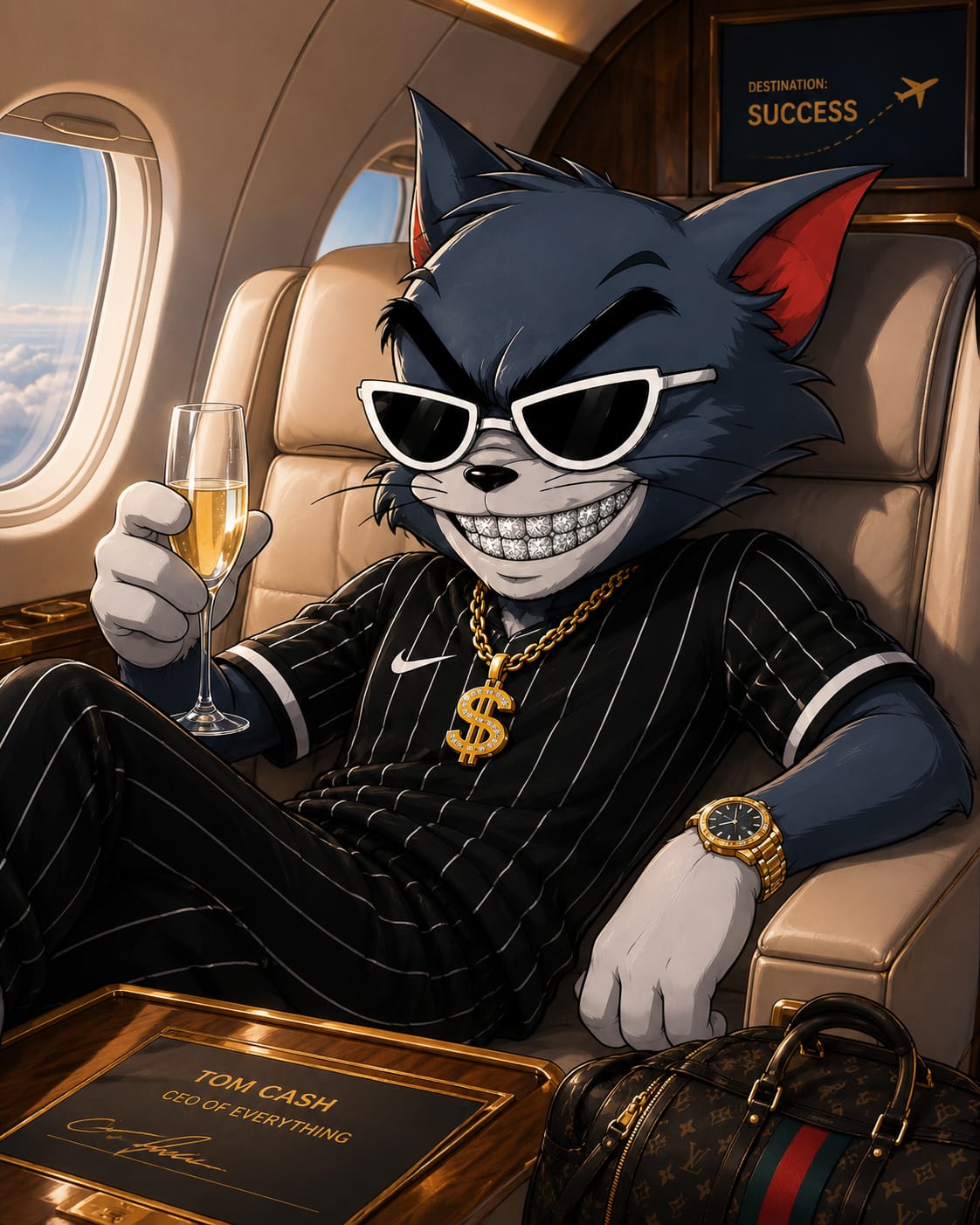Tom Cash Private Jet